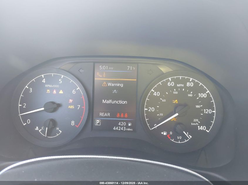 2023 Nissan Altima S Fwd VIN: 1N4BL4BVXPN393816 Lot: 43860114