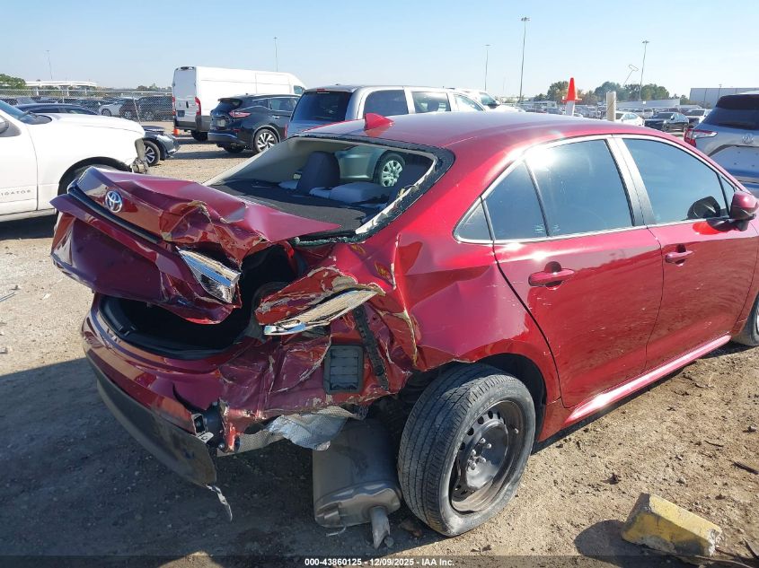 2023 Toyota Corolla Le VIN: 5YFB4MDE9PP054343 Lot: 43860125