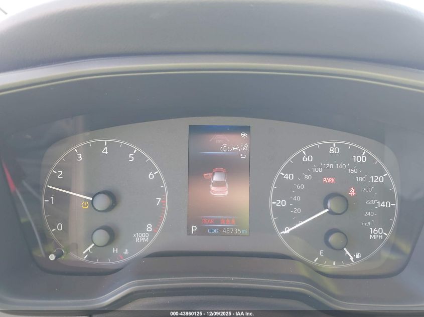 2023 Toyota Corolla Le VIN: 5YFB4MDE9PP054343 Lot: 43860125