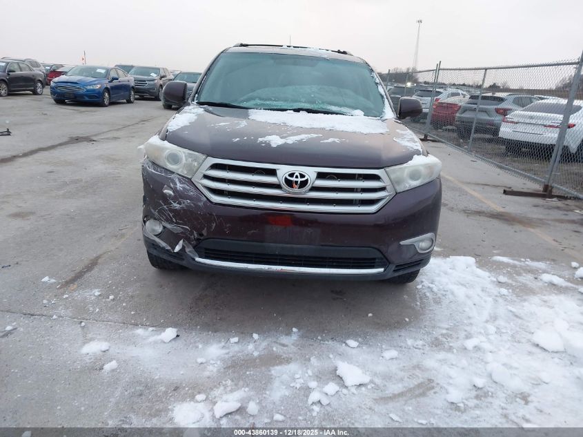 2012 Toyota Highlander Se V6 VIN: 5TDBK3EHXCS164148 Lot: 43860139