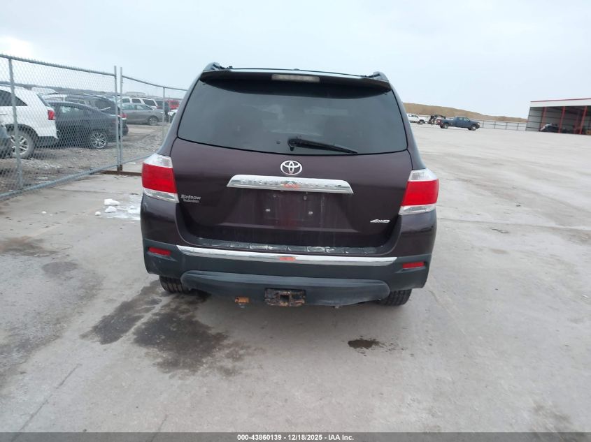 2012 Toyota Highlander Se V6 VIN: 5TDBK3EHXCS164148 Lot: 43860139