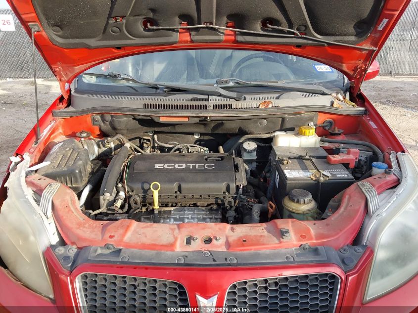 2009 Pontiac G3 VIN: KL2TD66E09B654637 Lot: 43860141