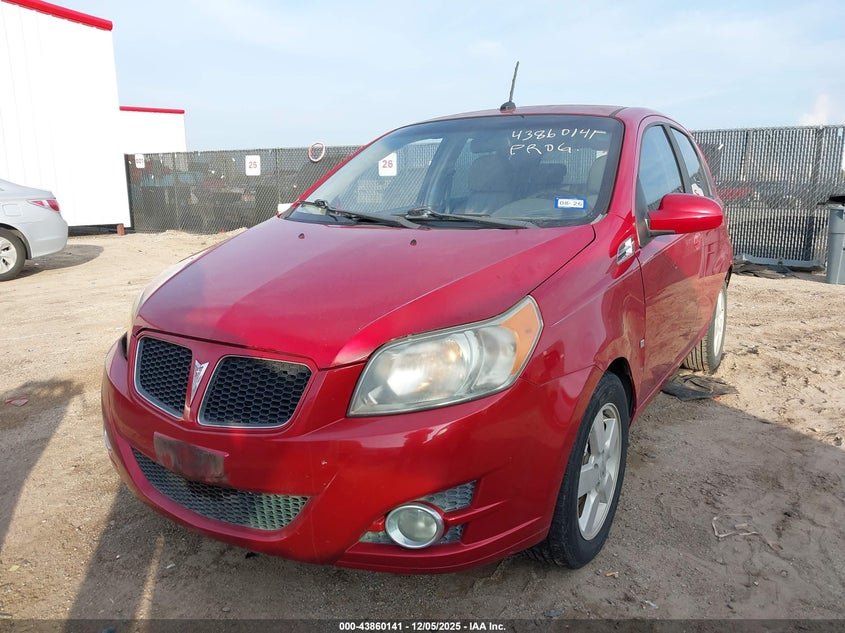 2009 PONTIAC G3 HATCHBACK 1.6L I-4 DOHC, VVT, 106HP