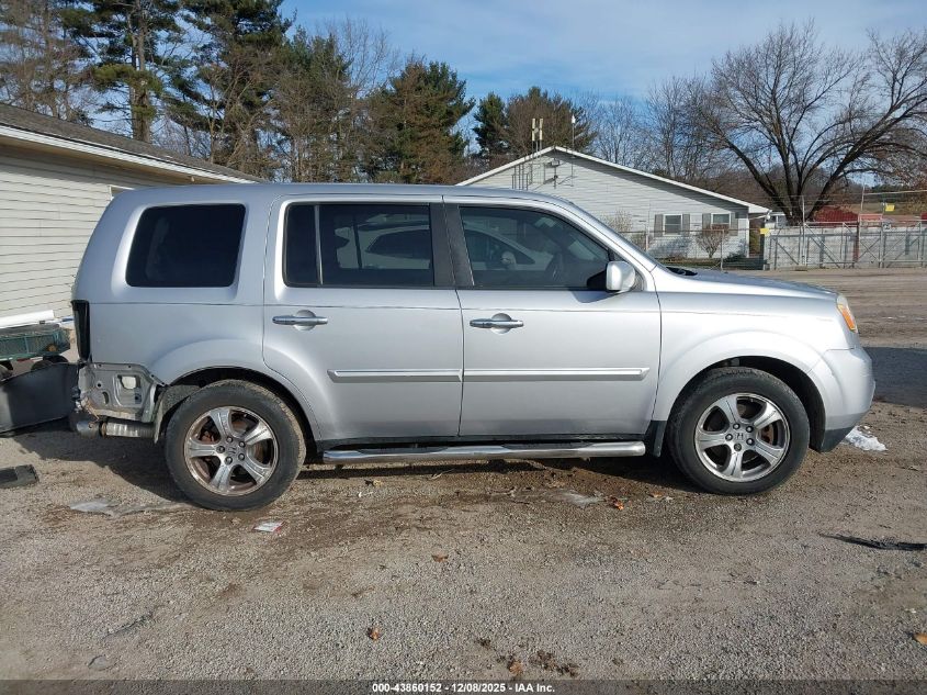 2014 Honda Pilot Ex-L VIN: 5FNYF4H56EB045168 Lot: 43860152