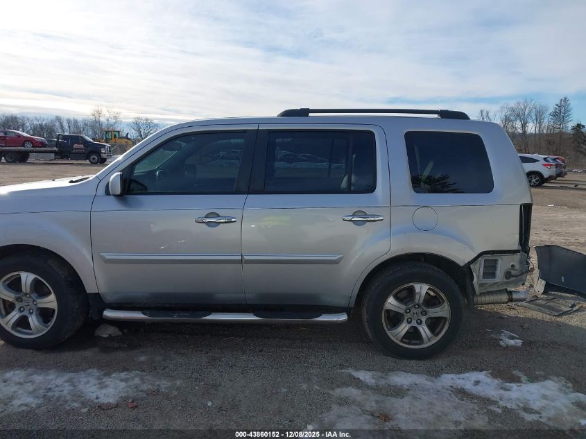 2014 Honda Pilot Ex-L VIN: 5FNYF4H56EB045168 Lot: 43860152
