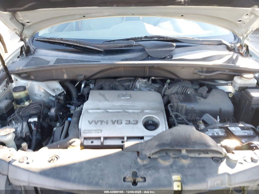 2005 Lexus Rx 330 VIN: JTJHA31U250081395 Lot: 43860165