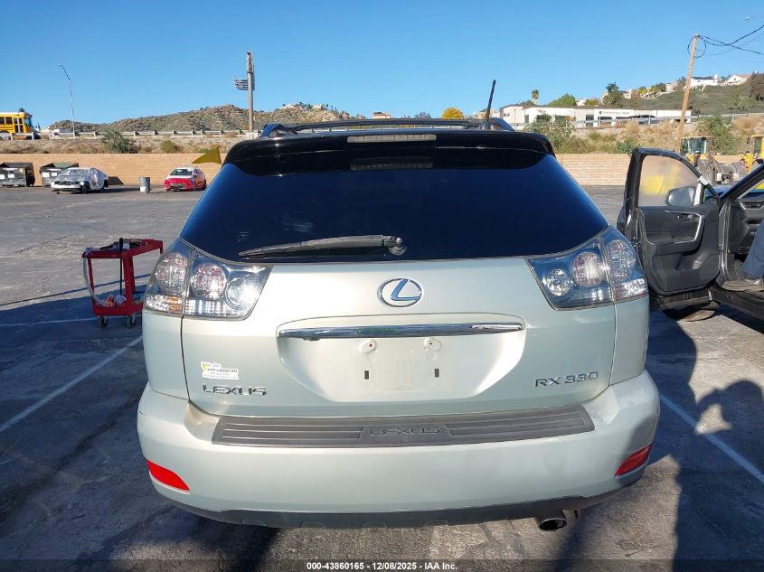 2005 Lexus Rx 330 VIN: JTJHA31U250081395 Lot: 43860165