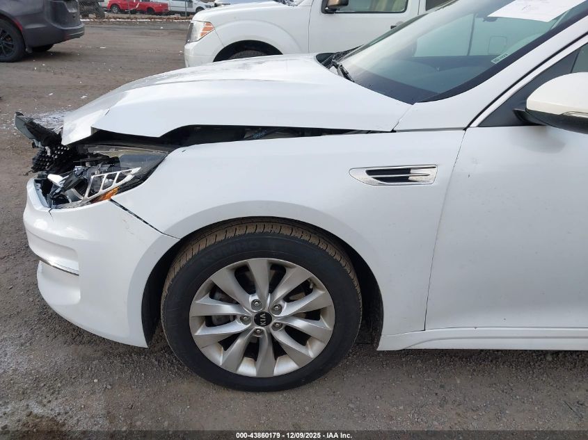 2017 Kia Optima Lx VIN: 5XXGT4L3XHG160982 Lot: 43860179