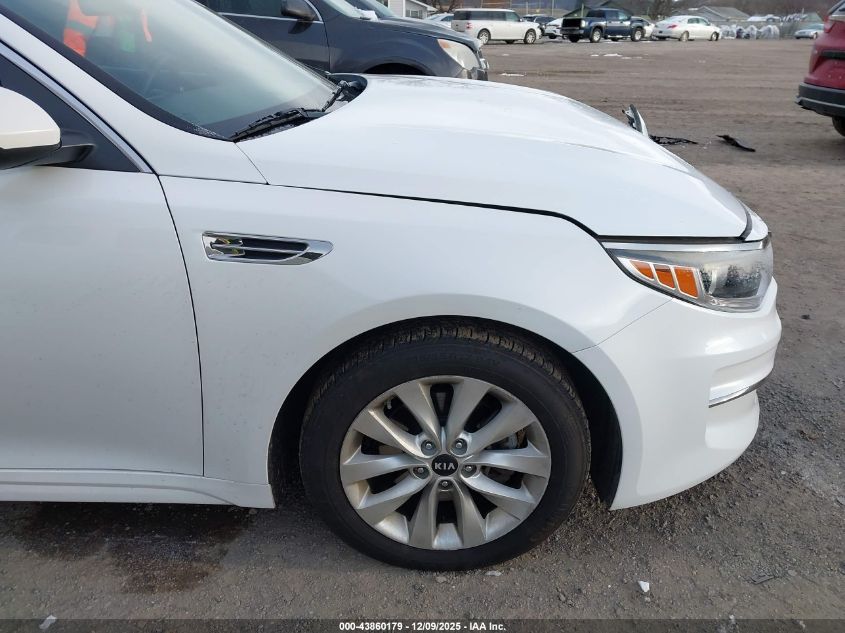 2017 Kia Optima Lx VIN: 5XXGT4L3XHG160982 Lot: 43860179