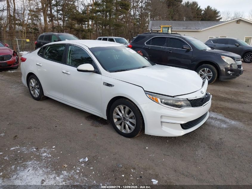2017 Kia Optima Lx VIN: 5XXGT4L3XHG160982 Lot: 43860179