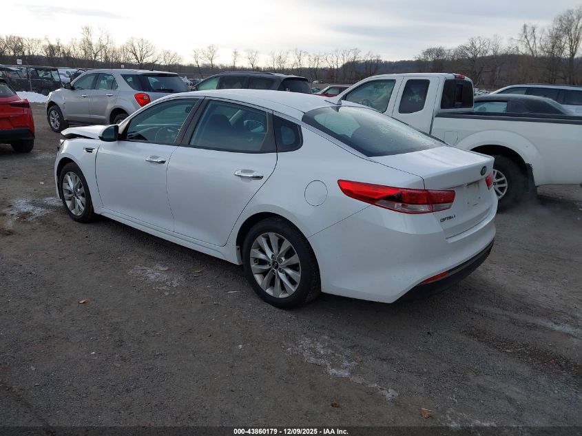 2017 Kia Optima Lx VIN: 5XXGT4L3XHG160982 Lot: 43860179