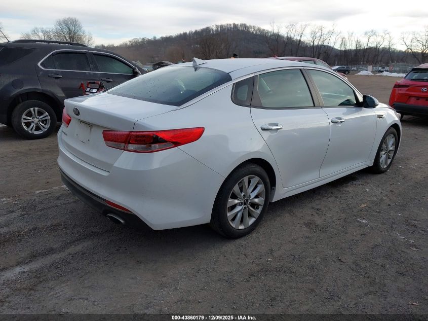 2017 Kia Optima Lx VIN: 5XXGT4L3XHG160982 Lot: 43860179