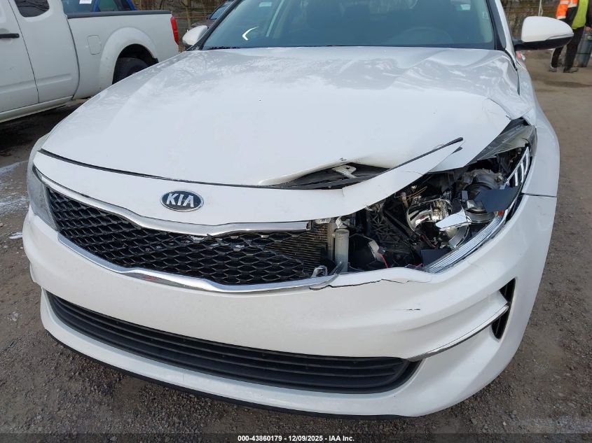 2017 Kia Optima Lx VIN: 5XXGT4L3XHG160982 Lot: 43860179