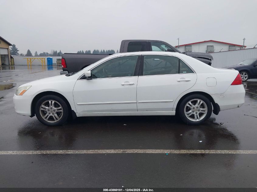 2007 Honda Accord 2.4 Ex VIN: 1HGCM56857A081384 Lot: 43860181