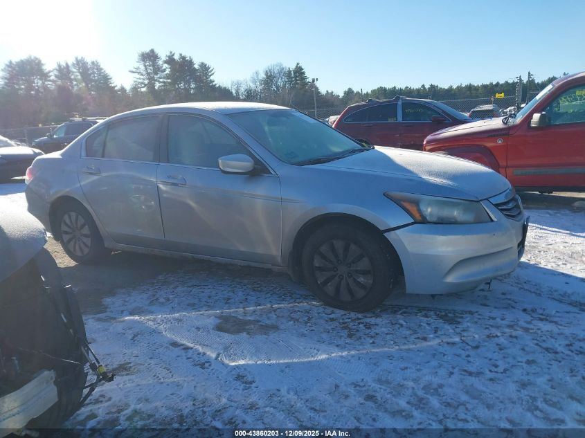 2011 Honda Accord 2.4 Lx VIN: 1HGCP2F37BA076299 Lot: 43860203