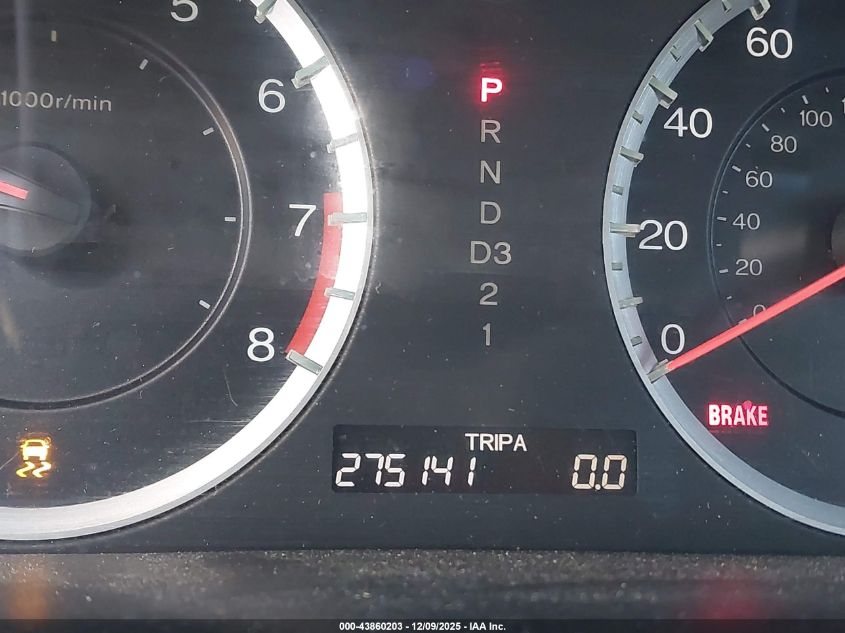 2011 Honda Accord 2.4 Lx VIN: 1HGCP2F37BA076299 Lot: 43860203