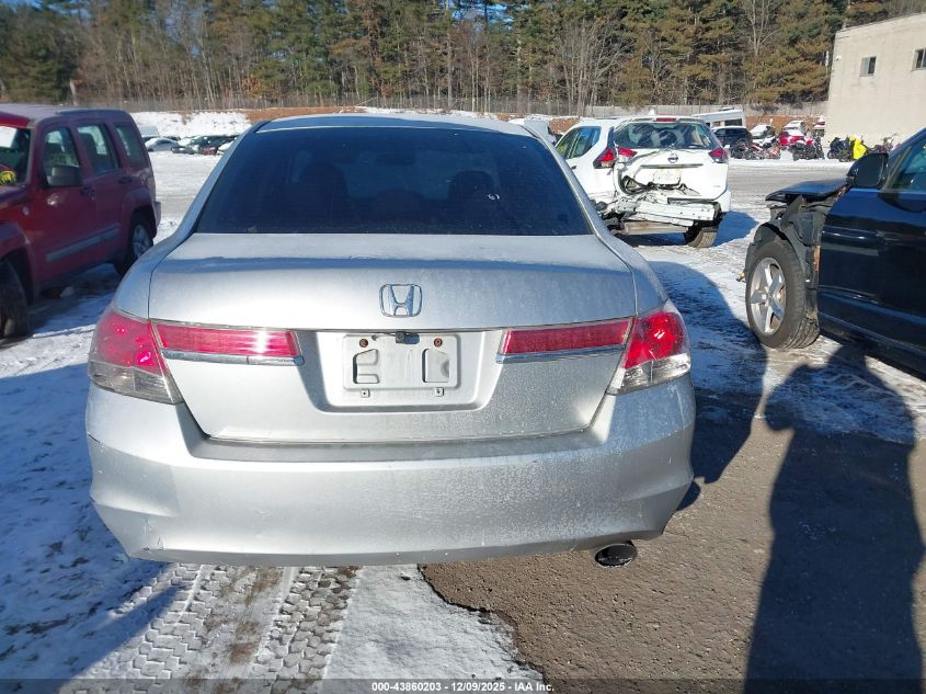 2011 Honda Accord 2.4 Lx VIN: 1HGCP2F37BA076299 Lot: 43860203