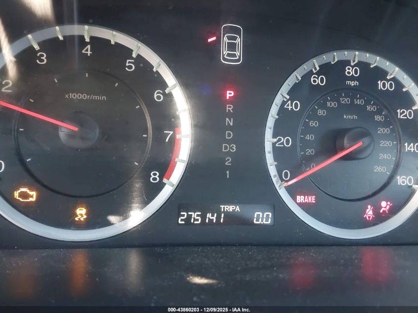 2011 Honda Accord 2.4 Lx VIN: 1HGCP2F37BA076299 Lot: 43860203