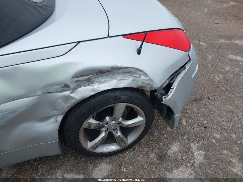 2006 Nissan 350Z Touring VIN: JN1AZ36A16M455892 Lot: 43860205