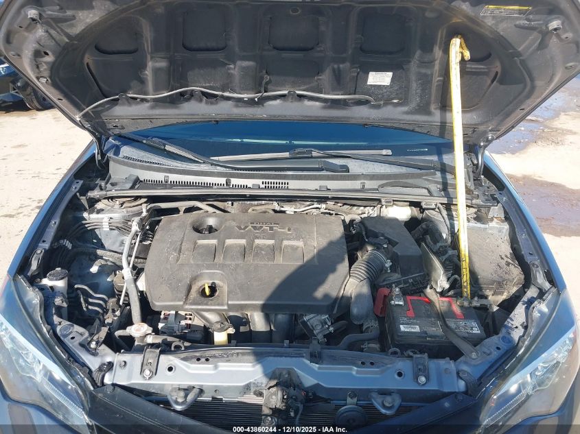 2019 Toyota Corolla Le VIN: 2T1BURHE8KC126598 Lot: 43860244