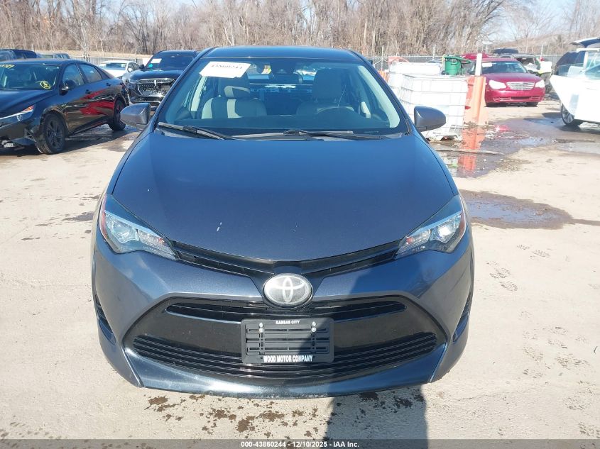 2019 Toyota Corolla Le VIN: 2T1BURHE8KC126598 Lot: 43860244