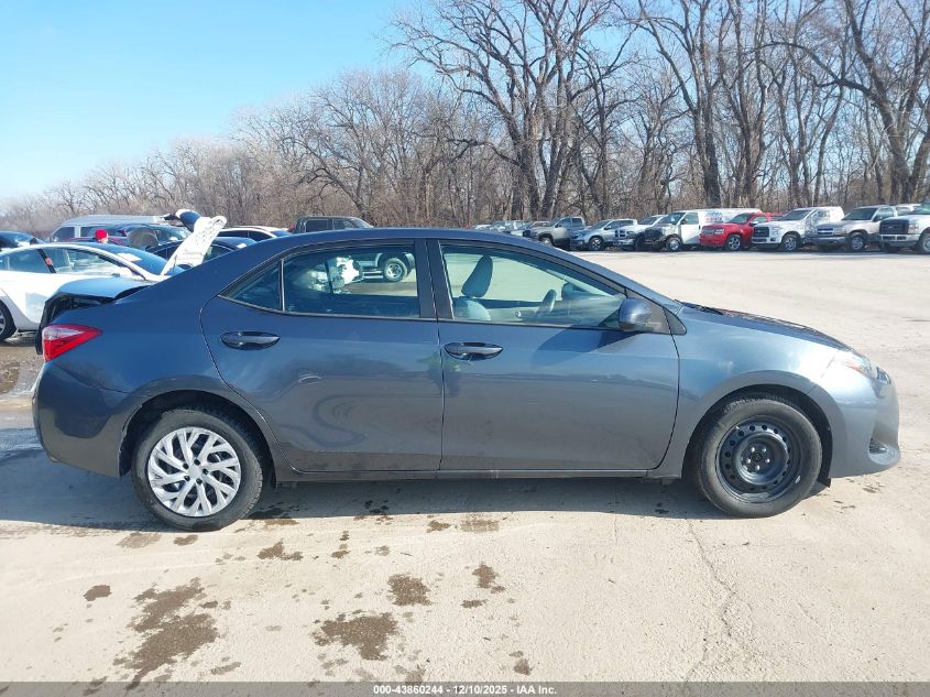 2019 Toyota Corolla Le VIN: 2T1BURHE8KC126598 Lot: 43860244