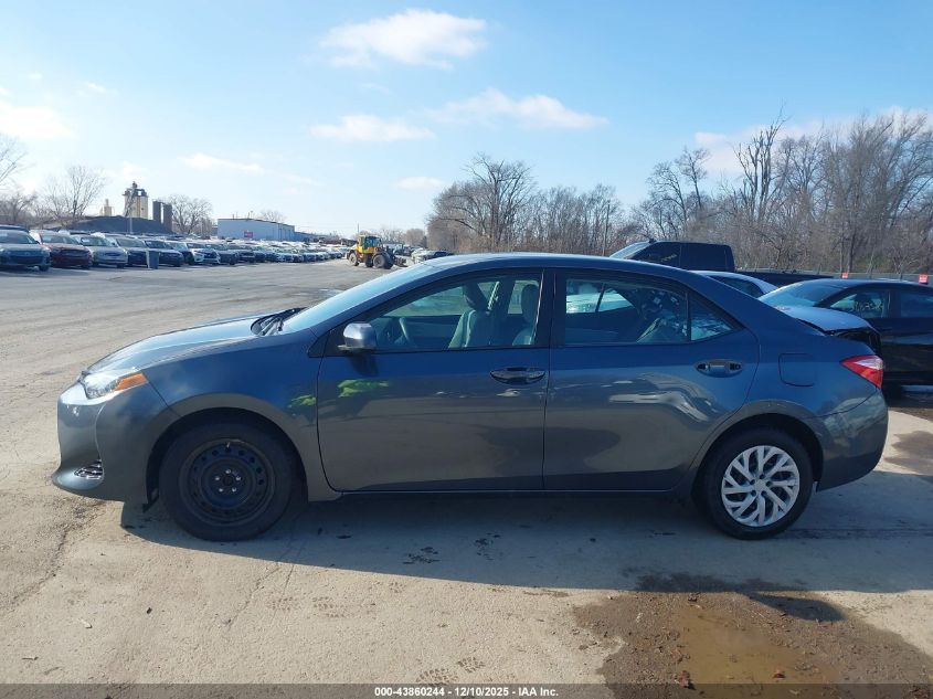 2019 Toyota Corolla Le VIN: 2T1BURHE8KC126598 Lot: 43860244