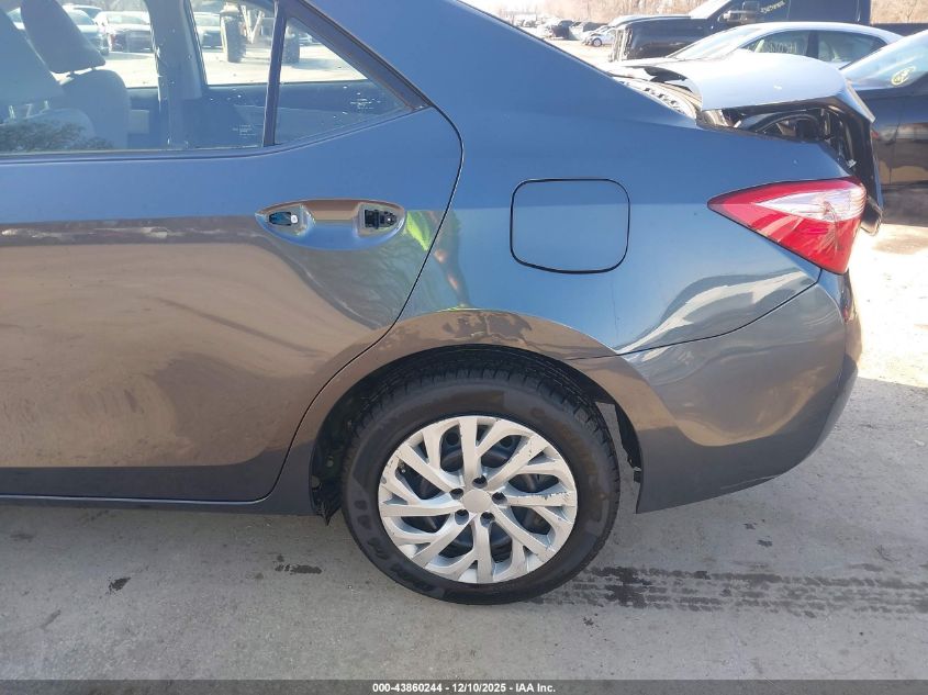 2019 Toyota Corolla Le VIN: 2T1BURHE8KC126598 Lot: 43860244