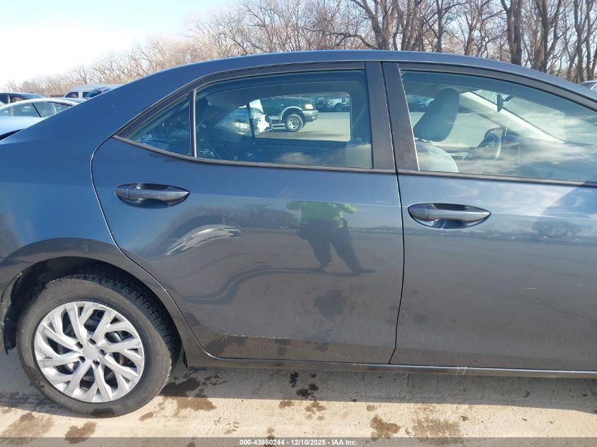 2019 Toyota Corolla Le VIN: 2T1BURHE8KC126598 Lot: 43860244