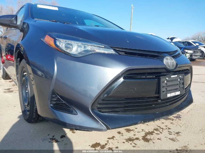 2019 Toyota Corolla Le VIN: 2T1BURHE8KC126598 Lot: 43860244