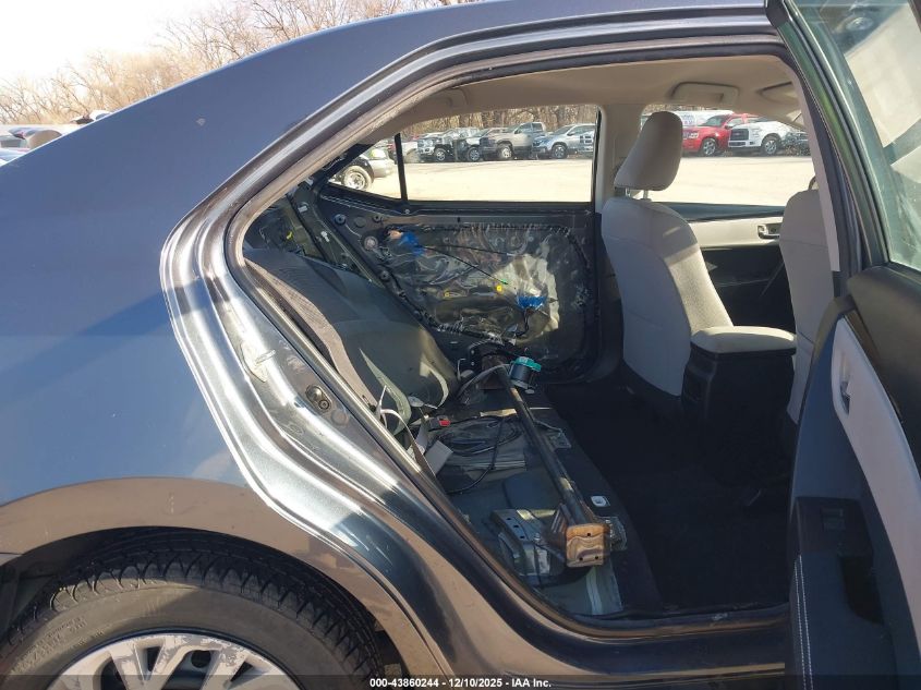 2019 Toyota Corolla Le VIN: 2T1BURHE8KC126598 Lot: 43860244