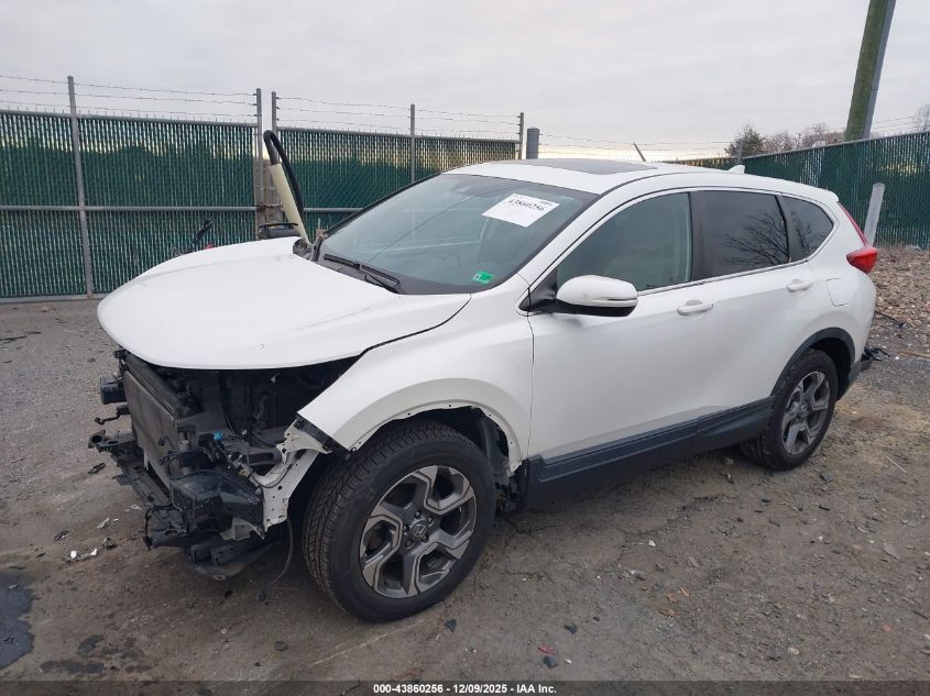 2018 Honda Cr-V Ex VIN: 2HKRW2H54JH650441 Lot: 43860256