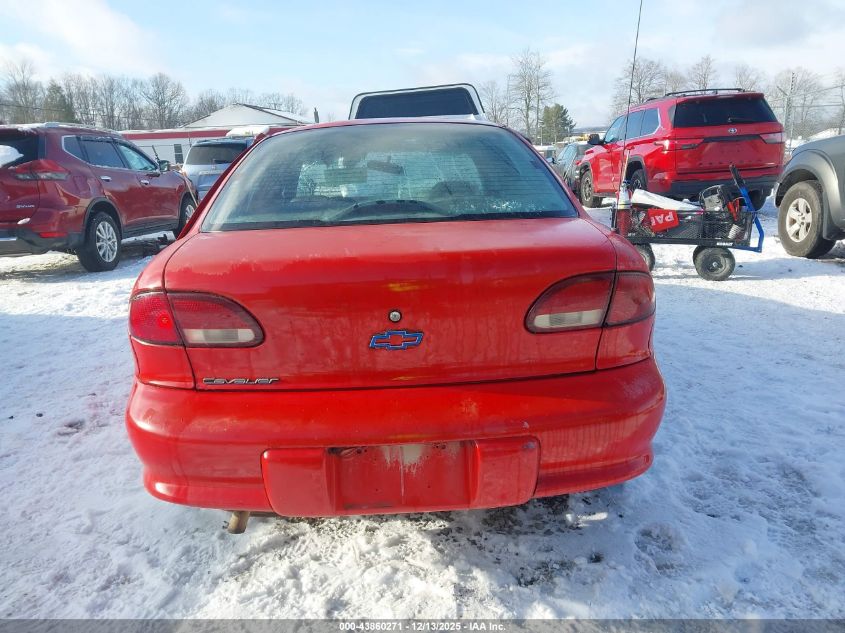 1999 Chevrolet Cavalier VIN: 1G1JC5243X7291824 Lot: 43860271
