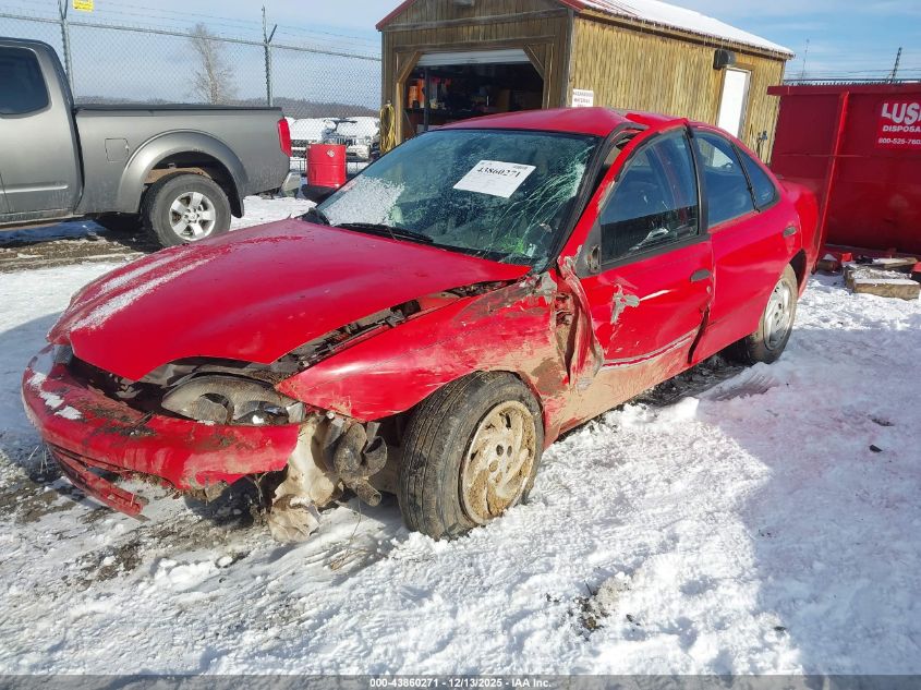 1999 Chevrolet Cavalier VIN: 1G1JC5243X7291824 Lot: 43860271
