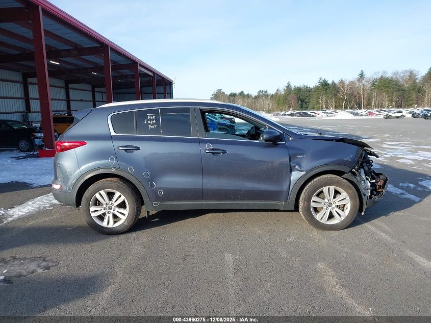 2017 Kia Sportage Lx VIN: KNDPMCAC9H7034762 Lot: 43860275