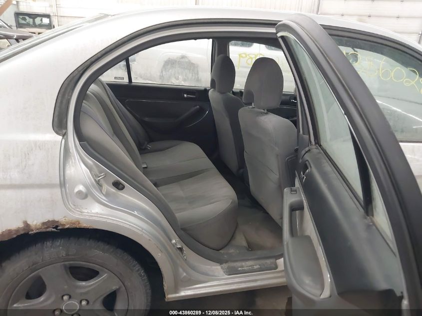 2005 Honda Civic Ex VIN: 2HGES26855H503035 Lot: 43860289