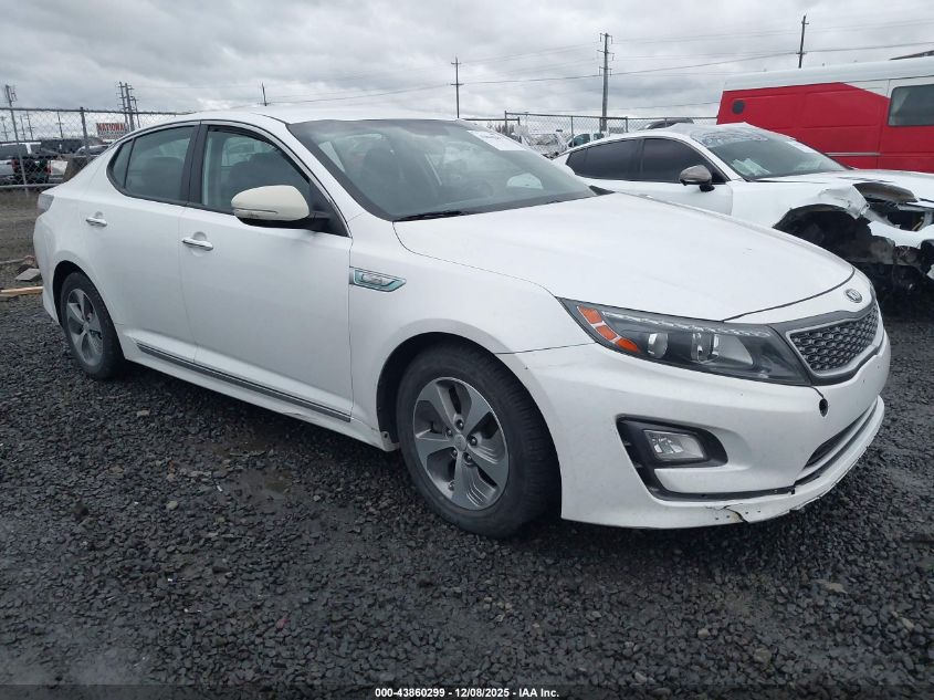 2015 Kia Optima Hybrid VIN: KNAGM4AD6F5083518 Lot: 43860299