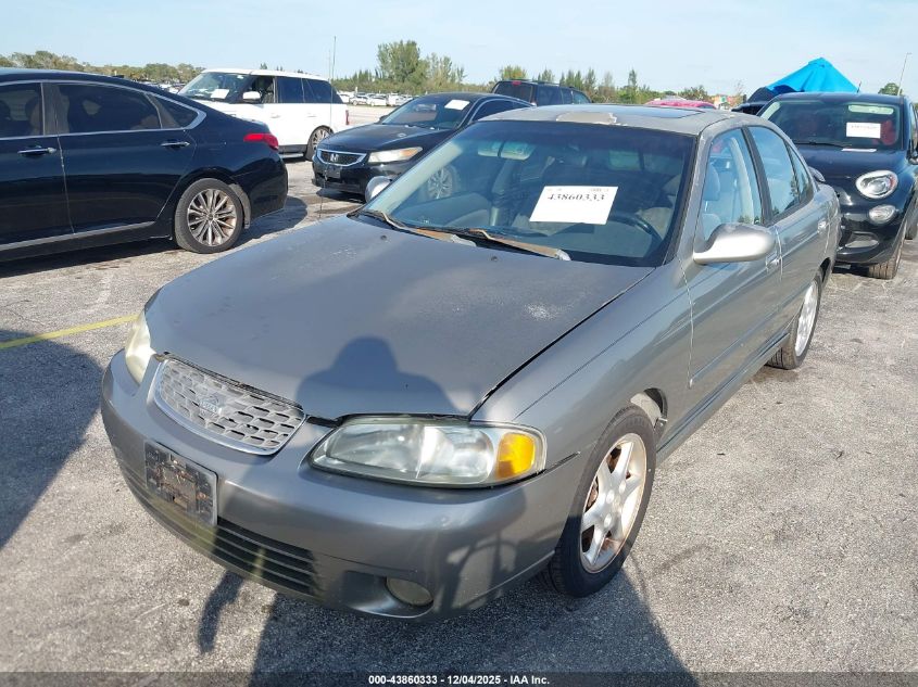 2001 Nissan Sentra Se VIN: 3N1BB51D51L123477 Lot: 43860333