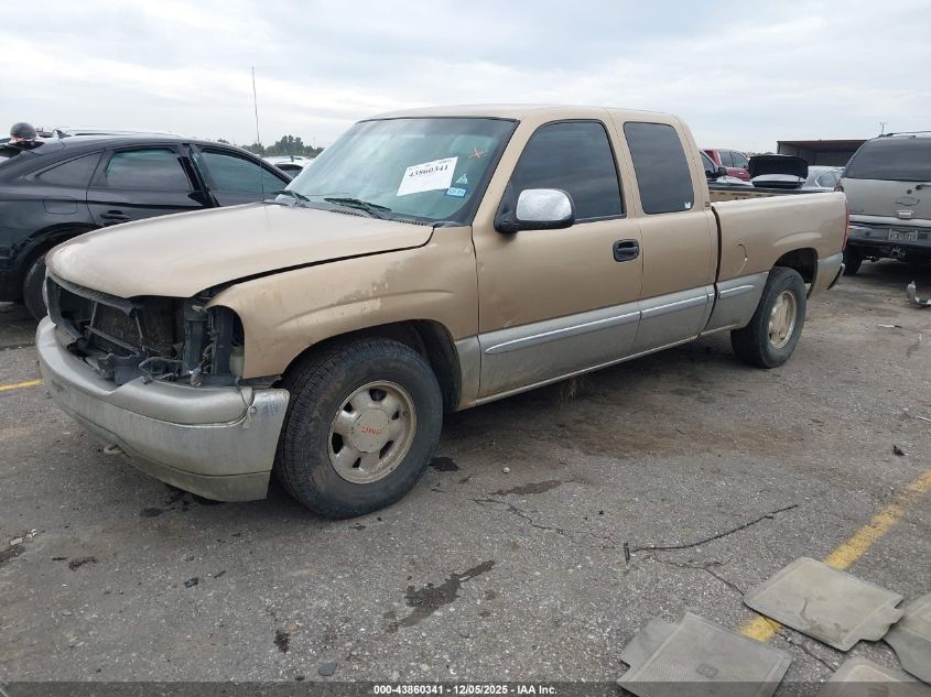 1GTEC19T8YZ325020 2000 GMC SIERRA photo no. 2