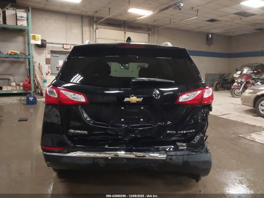 2020 Chevrolet Equinox Awd Premier 1.5L Turbo VIN: 2GNAXXEV5L6203160 Lot: 43860356