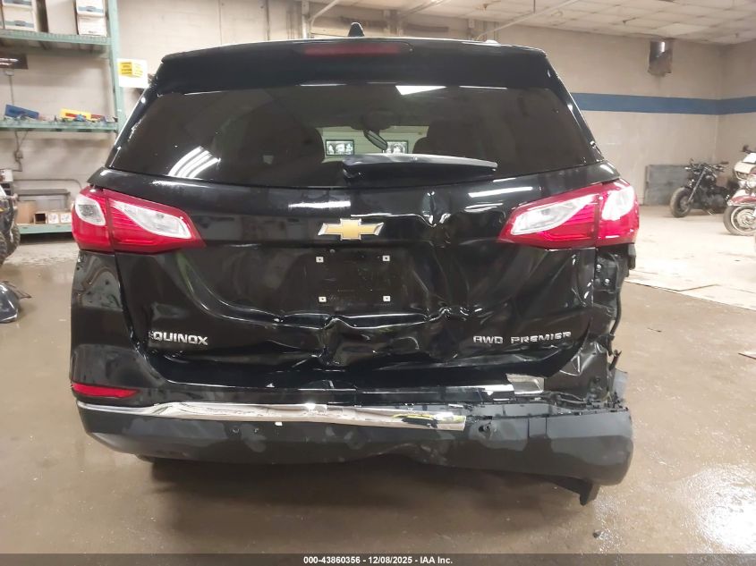 2020 Chevrolet Equinox Awd Premier 1.5L Turbo VIN: 2GNAXXEV5L6203160 Lot: 43860356