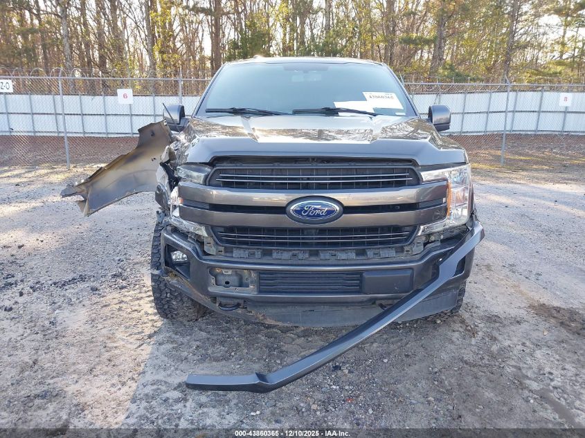 2018 Ford F-150 Lariat VIN: 1FTEW1E50JKD64004 Lot: 43860365