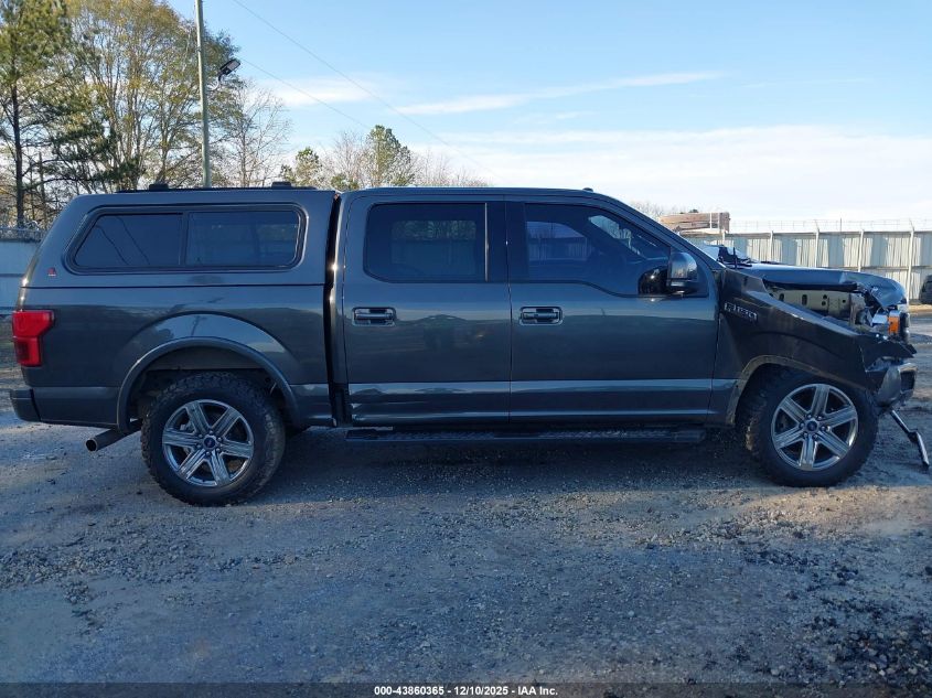 2018 Ford F-150 Lariat VIN: 1FTEW1E50JKD64004 Lot: 43860365