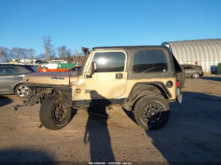 2000 Jeep Wrangler Sahara VIN: 1J4FA59S0YP780538 Lot: 43860380