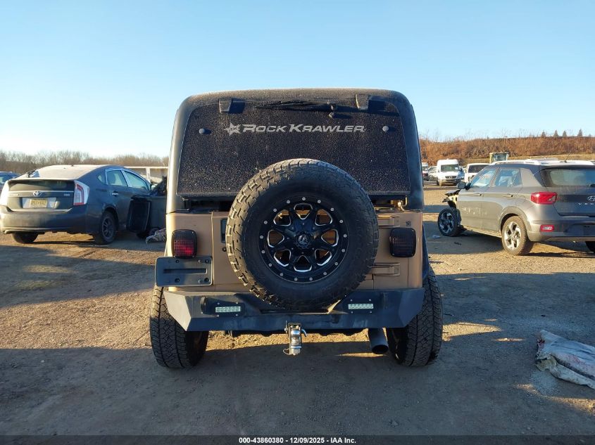 2000 Jeep Wrangler Sahara VIN: 1J4FA59S0YP780538 Lot: 43860380