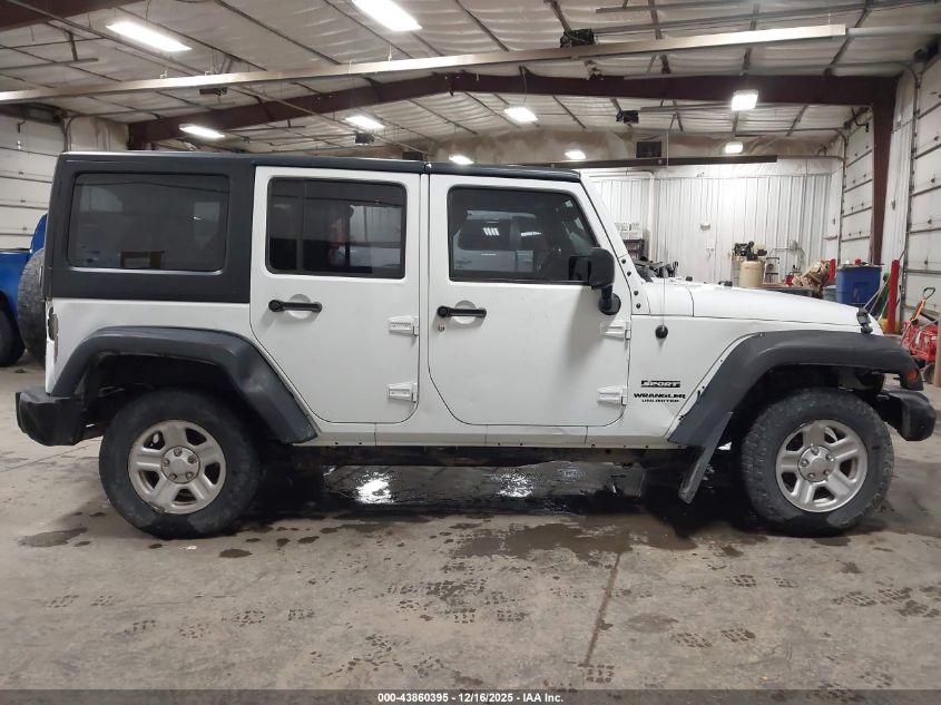 2015 Jeep Wrangler Unlimited Sport Rhd VIN: 1C4BJWKG9FL725588 Lot: 43860395