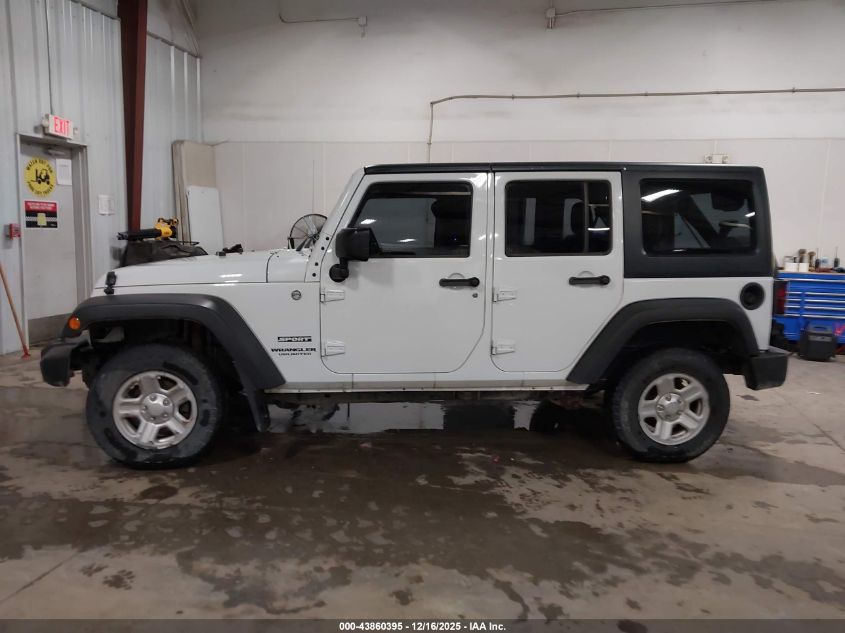 2015 Jeep Wrangler Unlimited Sport Rhd VIN: 1C4BJWKG9FL725588 Lot: 43860395