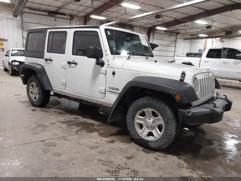 2015 Jeep Wrangler Unlimited Sport Rhd VIN: 1C4BJWKG9FL725588 Lot: 43860395