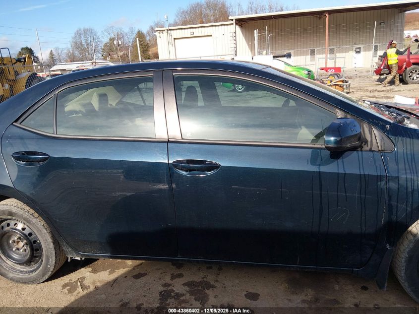 2017 Toyota Corolla Le VIN: 2T1BURHE8HC956412 Lot: 43860402