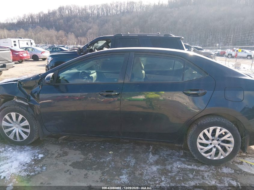 2017 Toyota Corolla Le VIN: 2T1BURHE8HC956412 Lot: 43860402